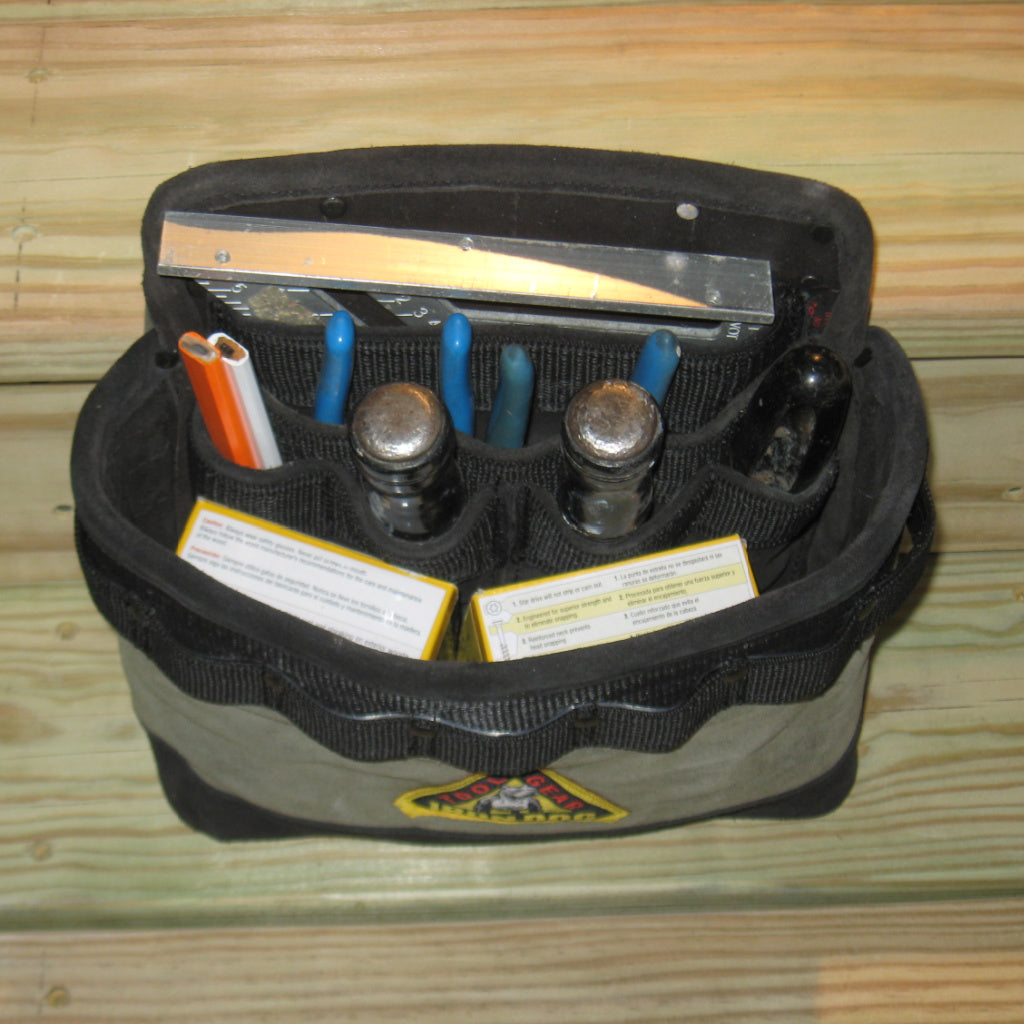 Iron Dog Large Divided Tool Belt Pouch - Iron Dog Tool Gear